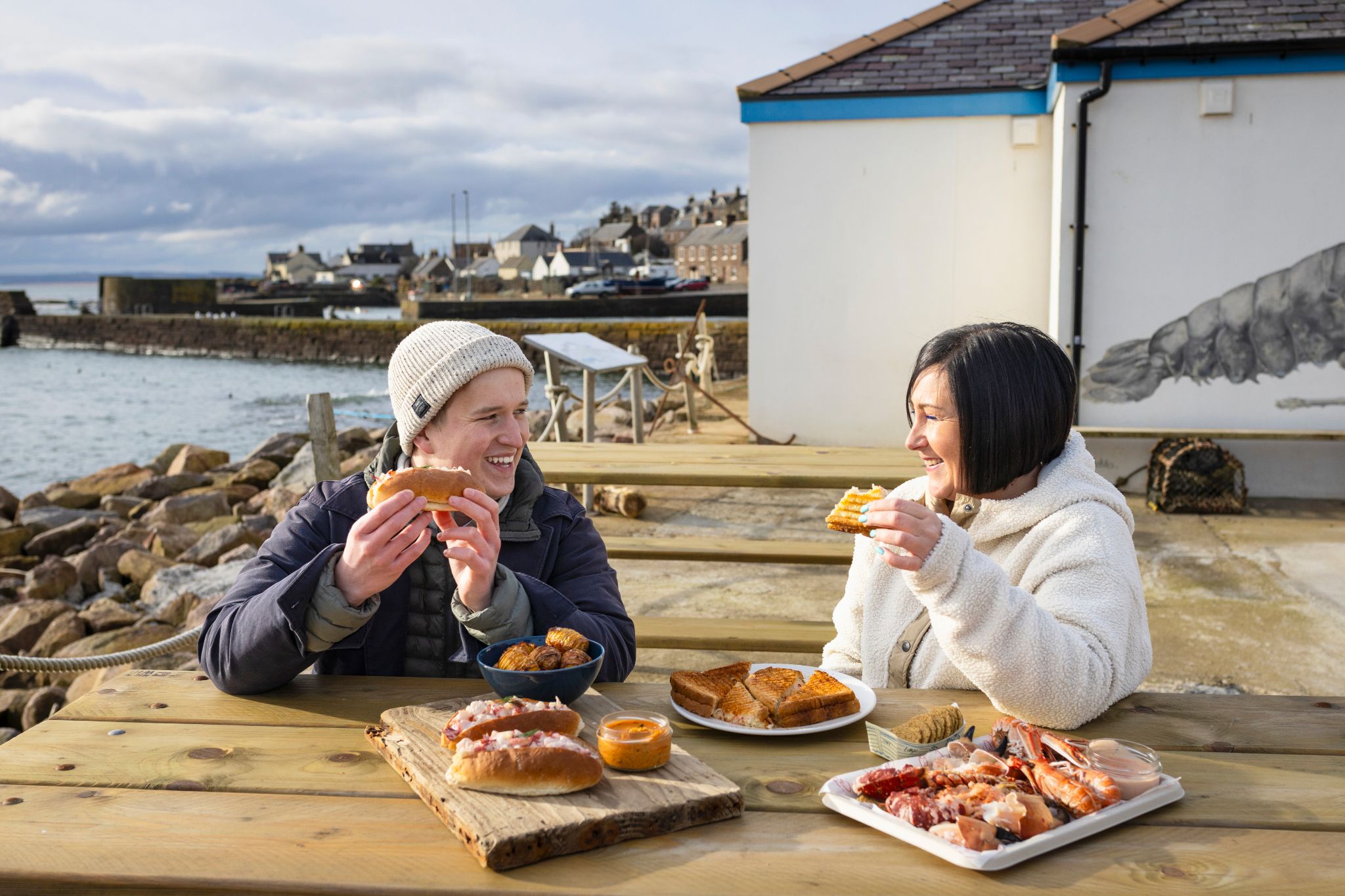 The Lobster Shop in Johnshaven