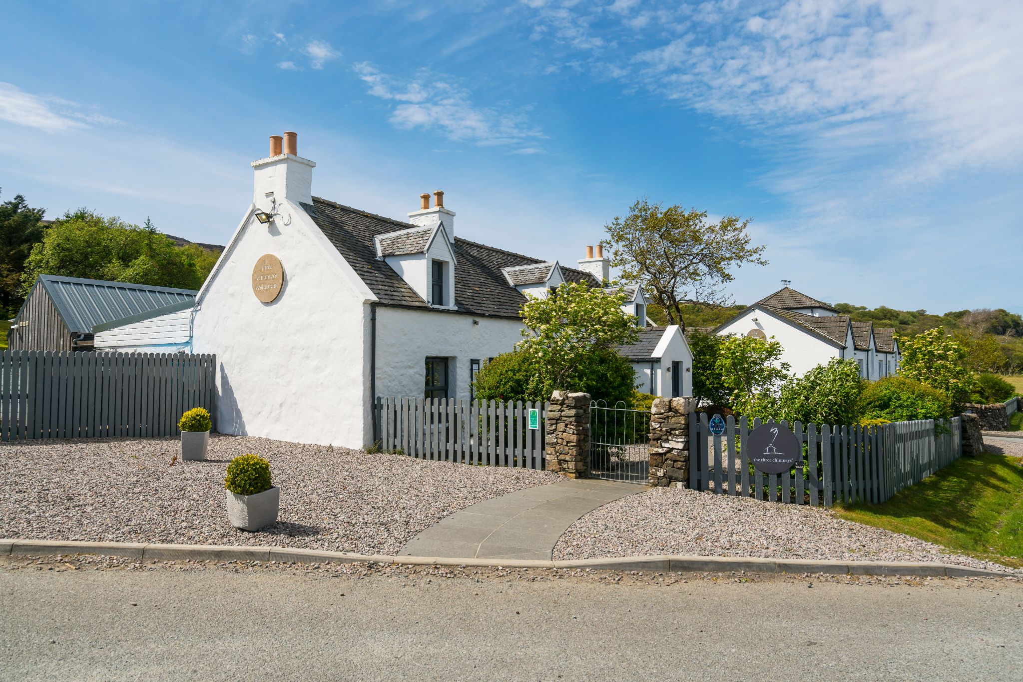 The Three Chimneys and The House Over-by