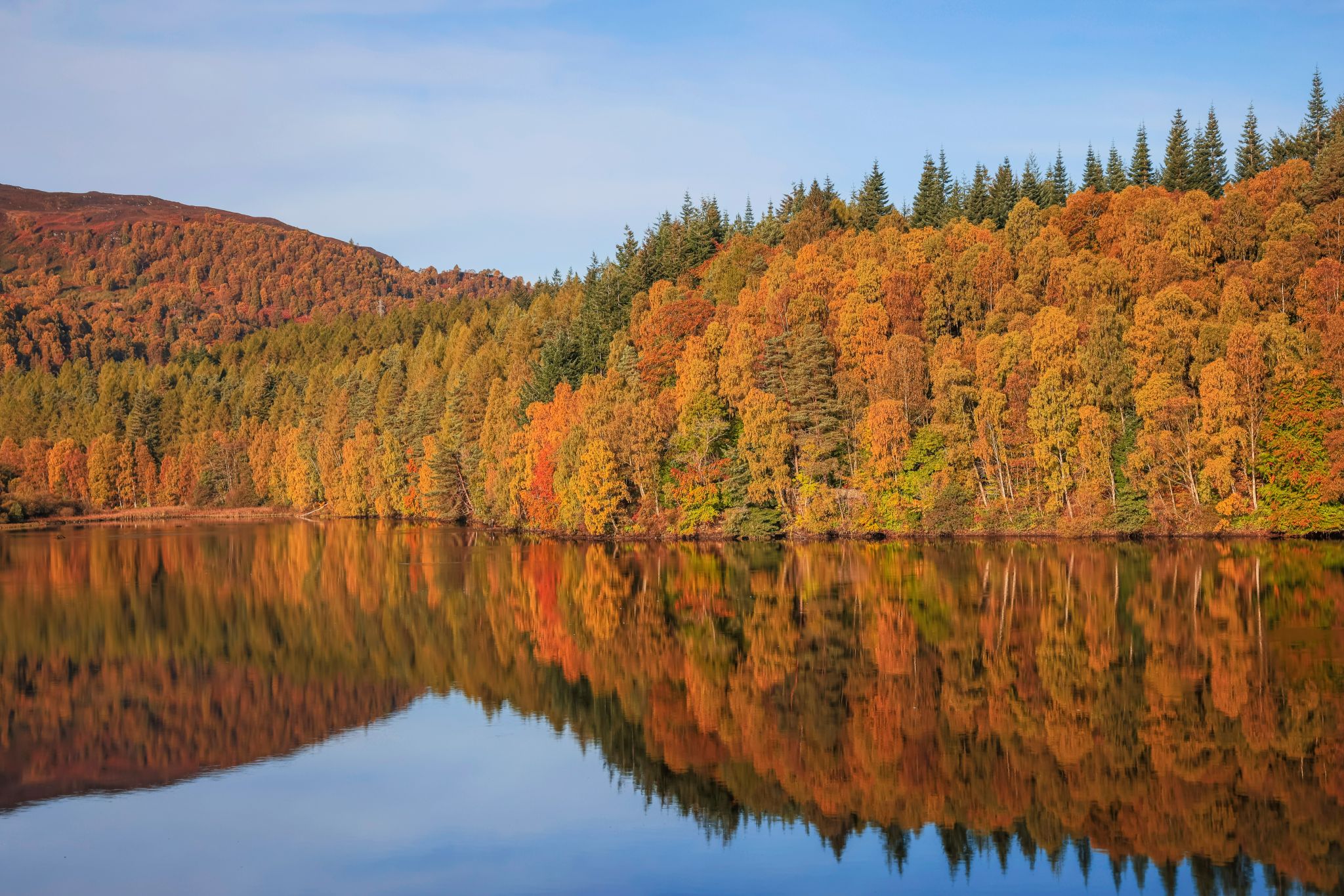 Loch Faskally in Autumn