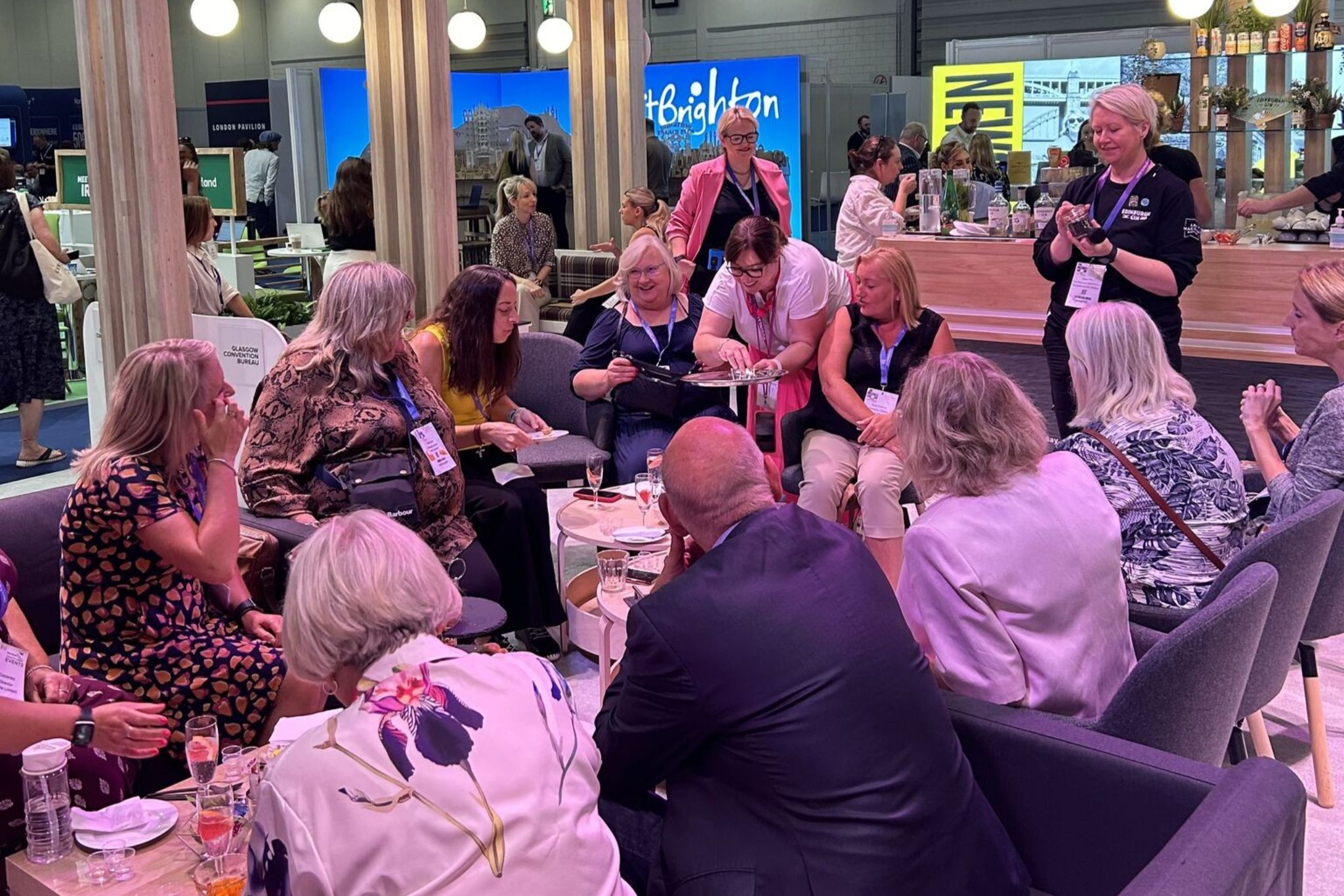 Business Events team and Scottish partners are hosting buyers at TMS.