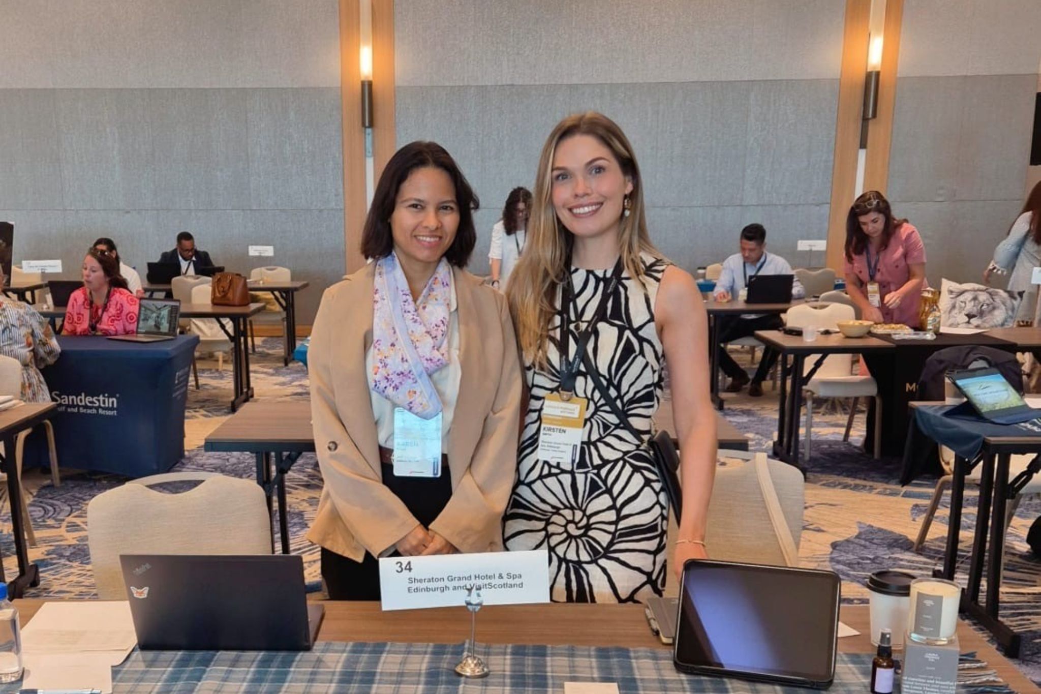 Business Events team and Scottish partner at Luxury & Wellness Meetings.