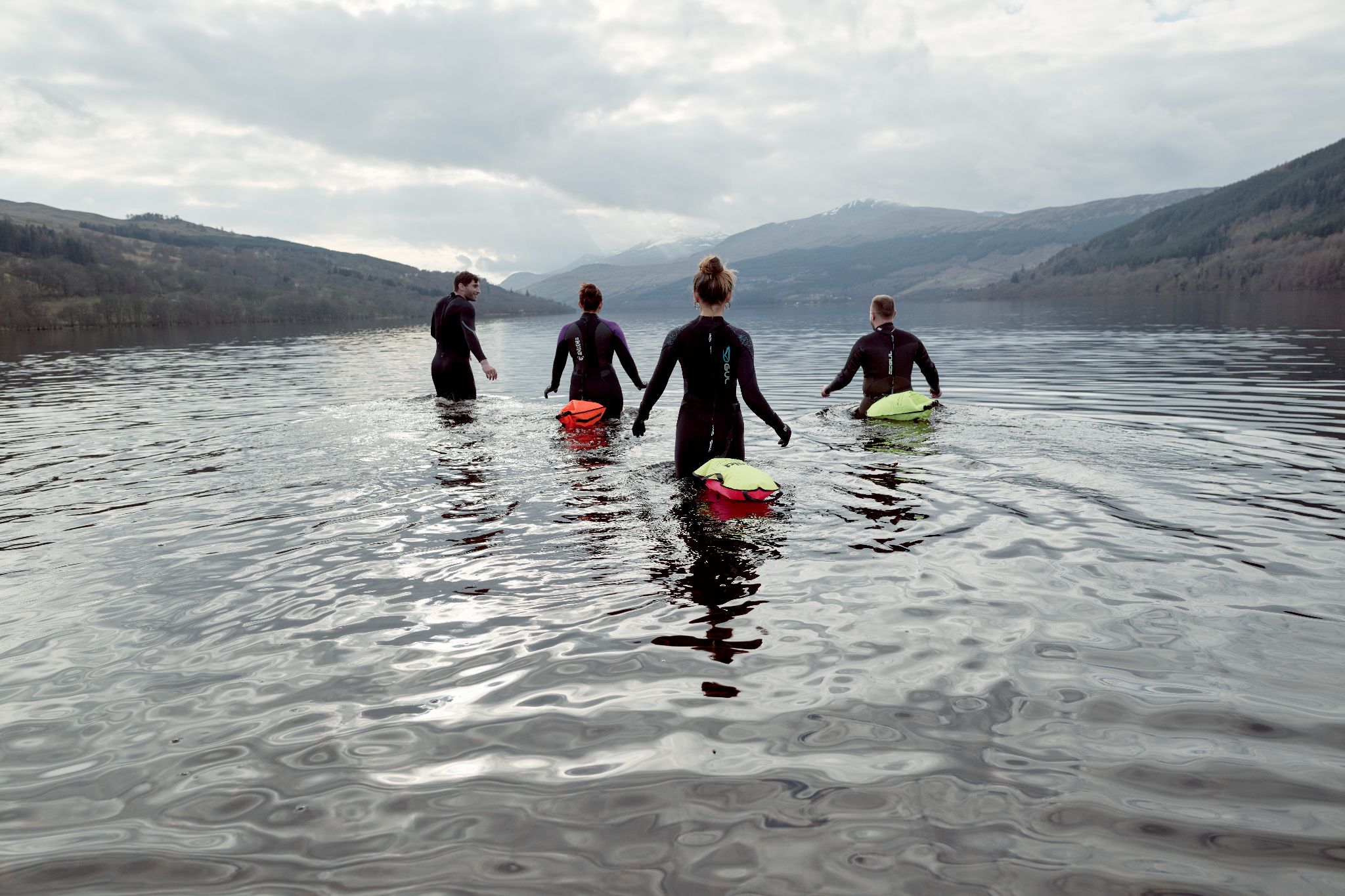 Wild Swimming on Loch Tay