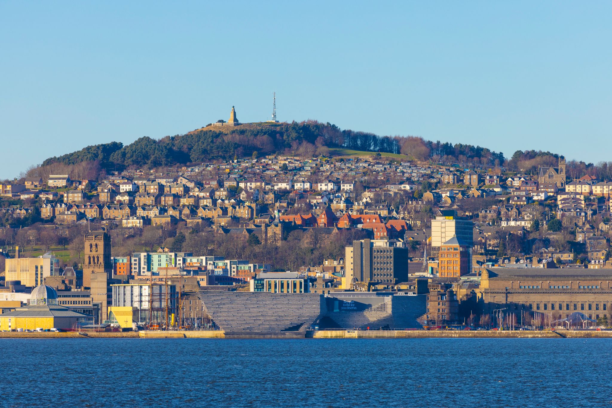 Dundee city skyline