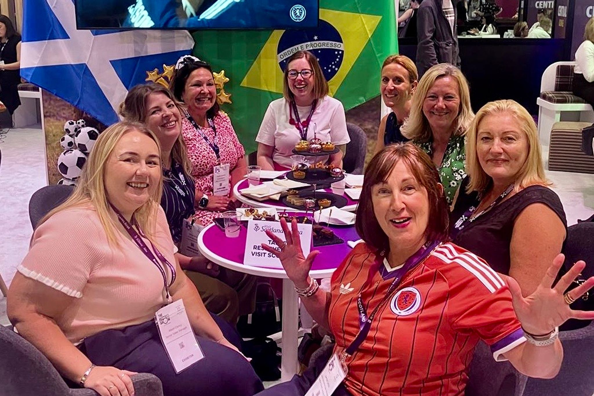 AIEA team, Scottish partners and VS Business Events at The Meetings Show 2026