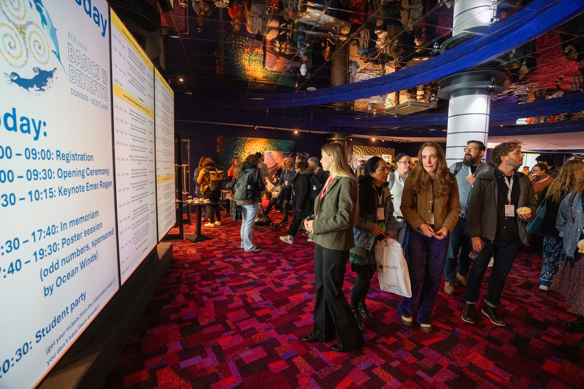 ECS2026 registration and opening ceremony at LIVEHOUSE